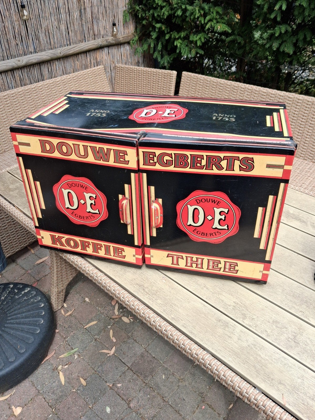 douwe egberts dubbeldeurs "winkelblik ", Ophalen, Douwe Egberts