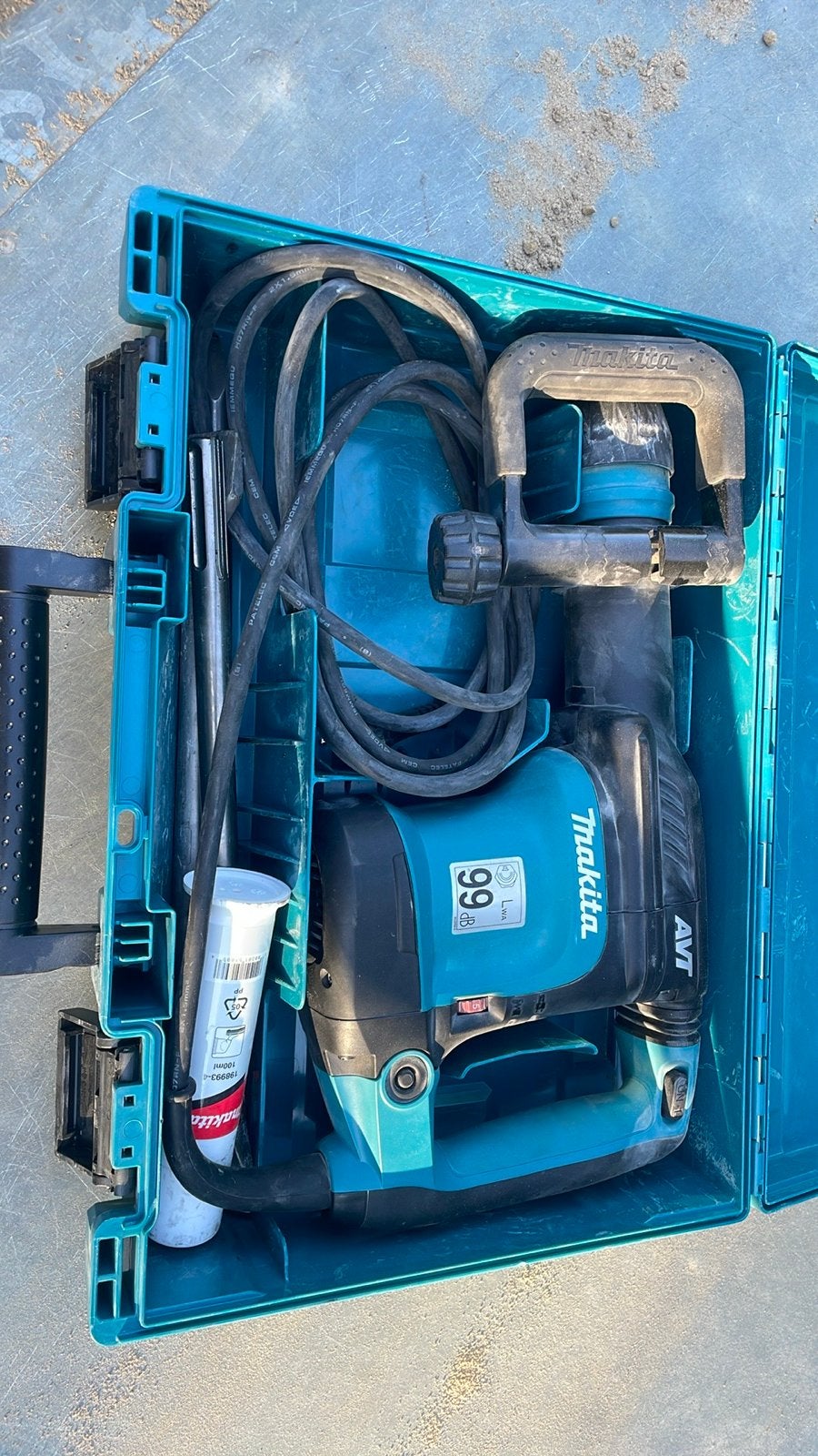 Makita HM0871C SDS Max Breekhamer - 1100W, Doe-het-zelf en Verbouw, Gereedschap | Boormachines, Ophalen of Verzenden, Gebruikt