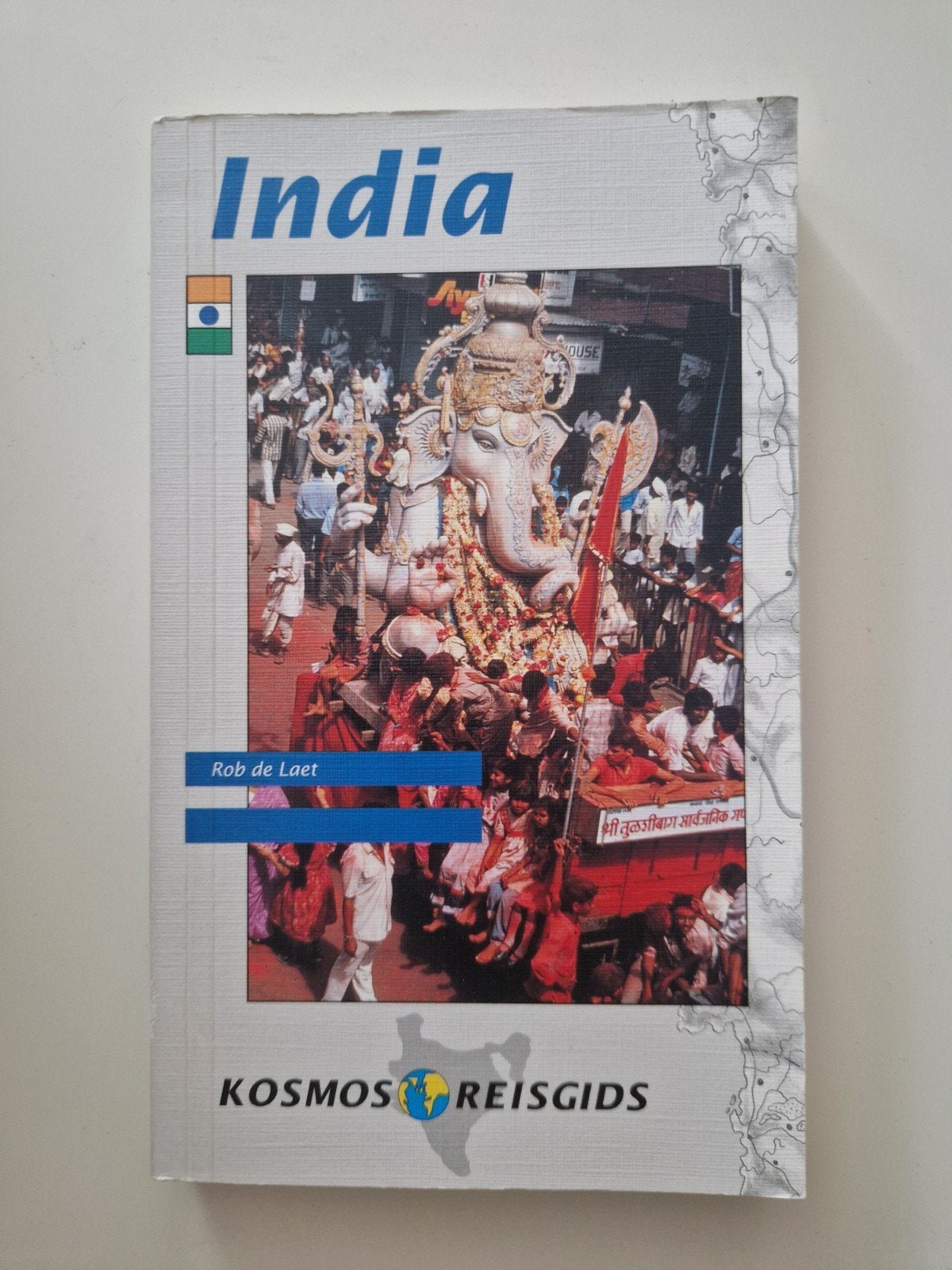 Kosmos Reisgids India - Praktische informatie, Boeken, Reisgidsen, Rob de Laet, Ophalen of Verzenden, Reisgids of -boek, Azië