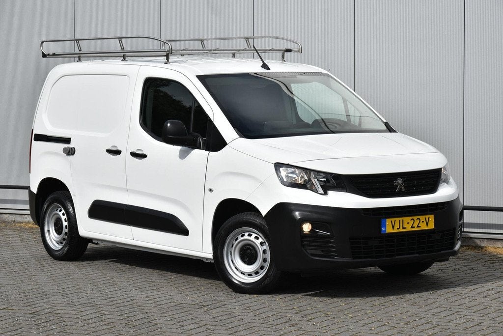 Peugeot Partner 1.5 HDI Airco Navi Trekhaak Apple Imperial, Stof, Gebruikt, 4 cilinders, Wit