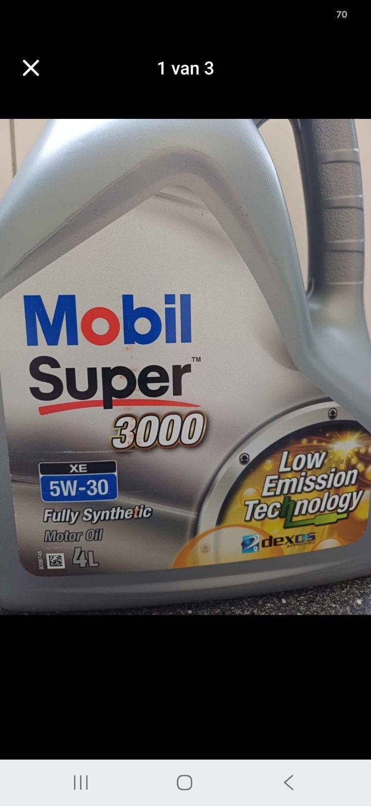 Mobil Super 3000 XE 5W-30 Volledig Synthetische Motorolie, Ophalen, Nieuw, Universele onderdelen
