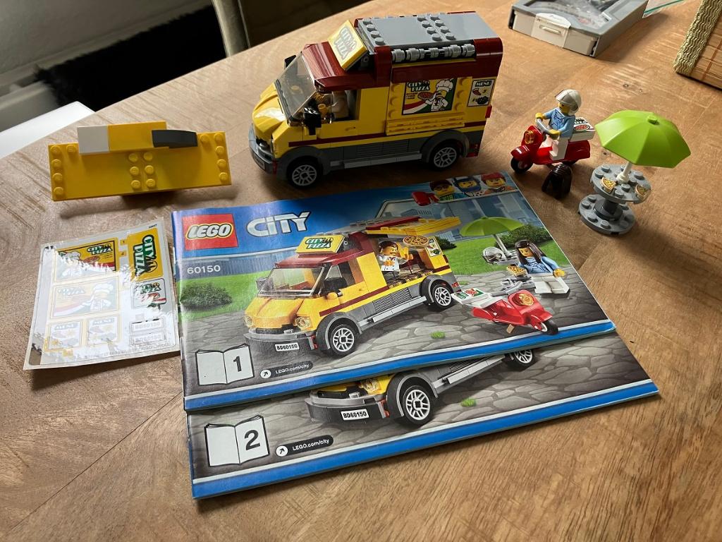 Lego 60150 Pizza bus, Compleet, City, Lego, Ophalen of Verzenden