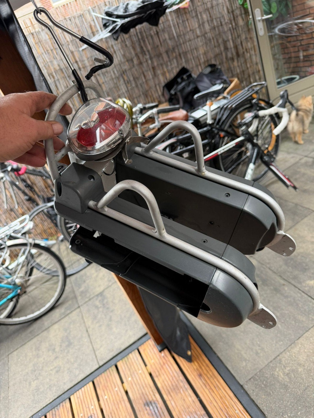 Giant Twist Bagagedrager Dubbele Accu 28 inch, Ophalen of Verzenden, Gebruikt