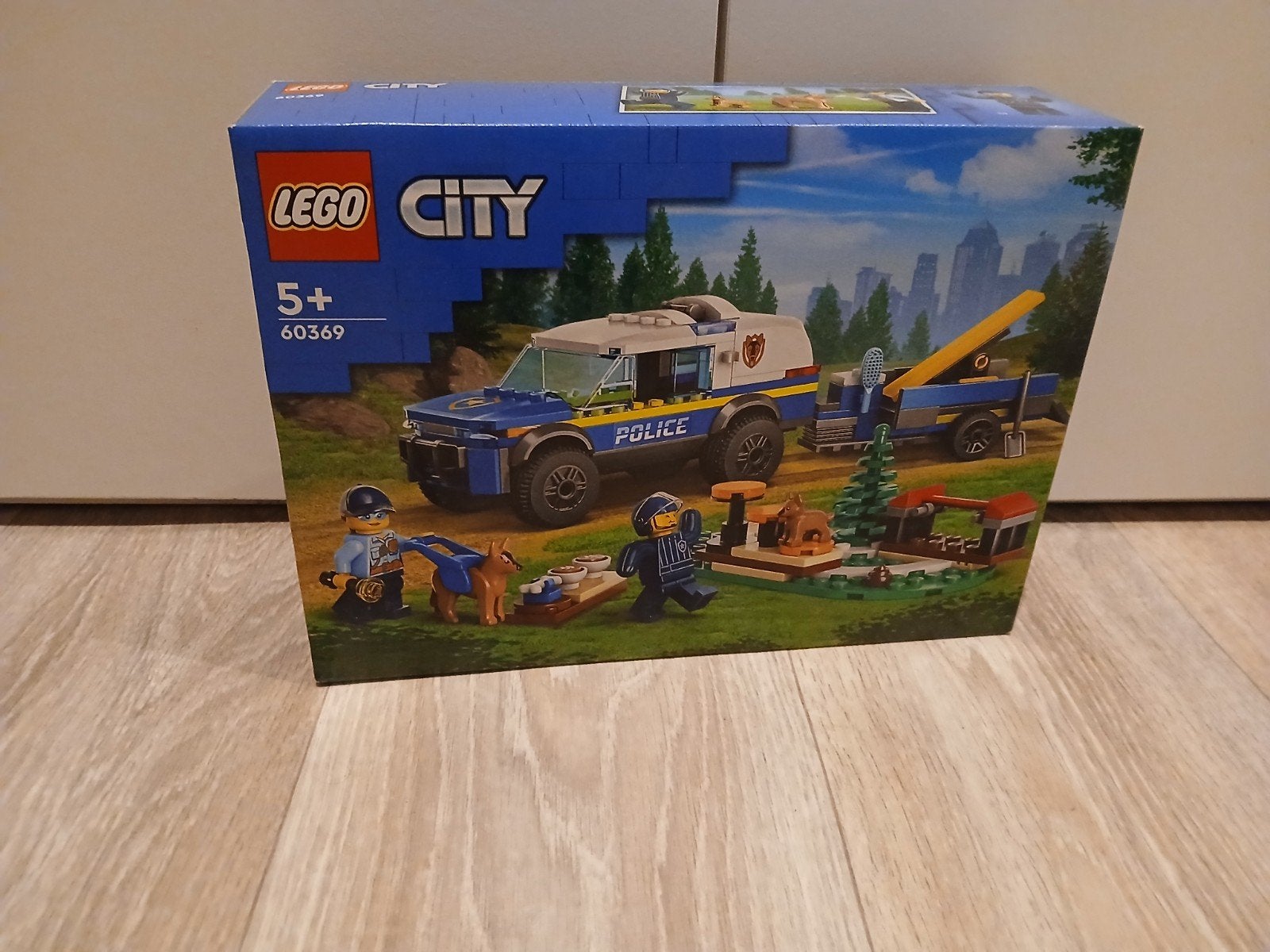 LEGO City 60369 Politietraining met Hond Nieuw in Doos, City, Lego, Nieuw, Inclusief minifiguren
