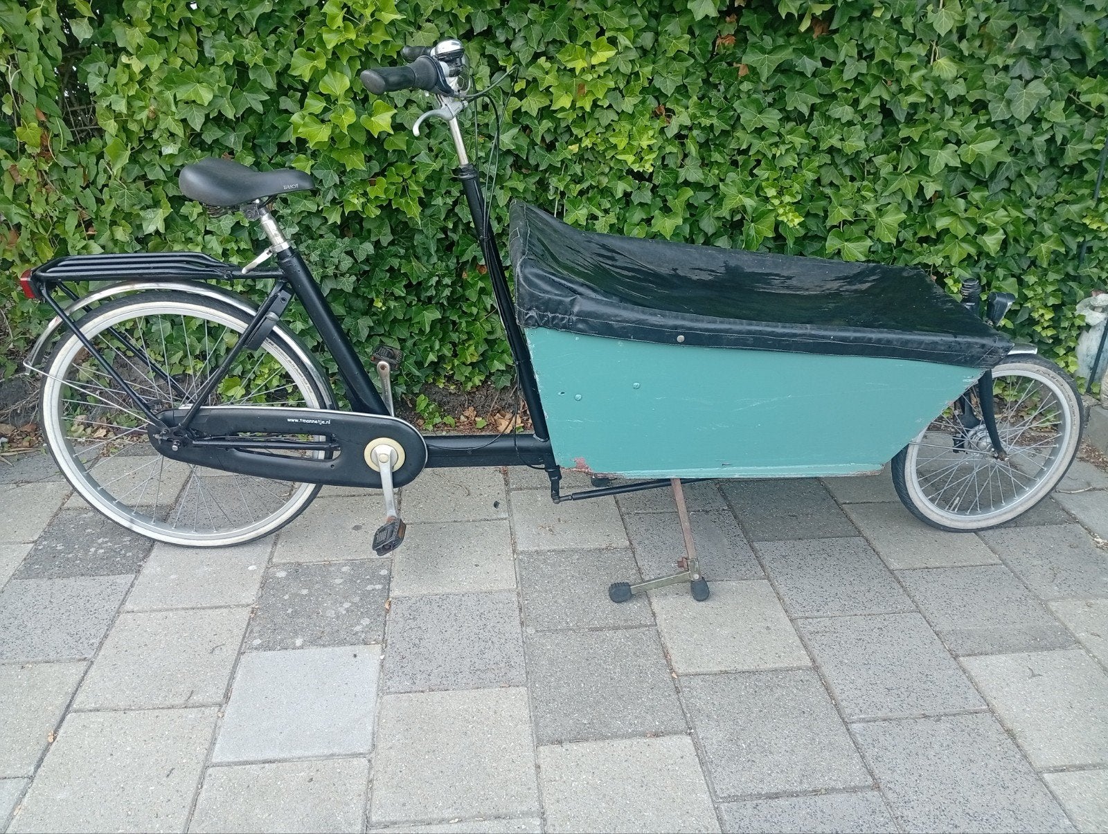 Bakfiets lichte opknapper, Fietsen en Brommers, Ophalen, Gebruikt, 4 kinderen of meer