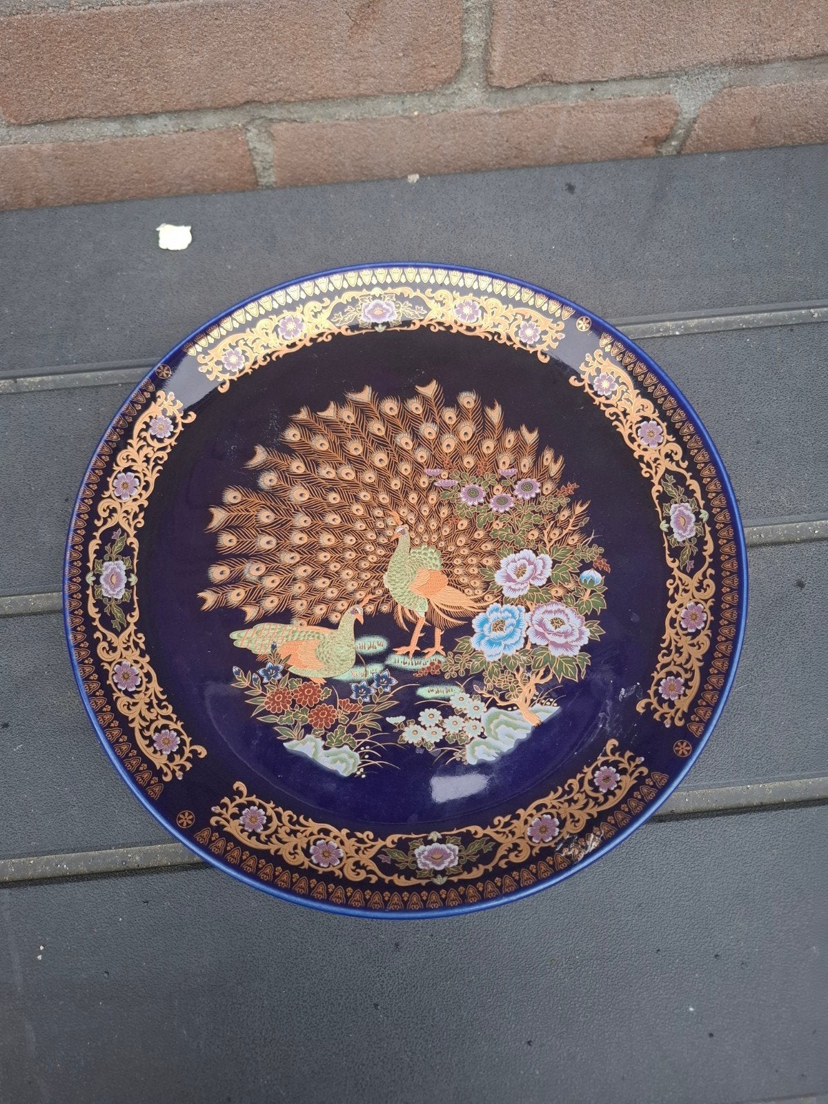Origineel Marokkaans Taous bord uit 1976, Antiek en Kunst, Ophalen of Verzenden