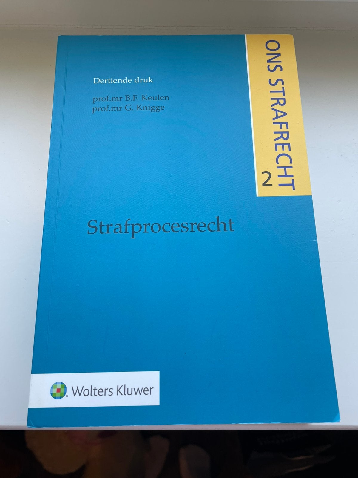 Strafprocesrecht, Ophalen of Verzenden, Nieuw, Nederland