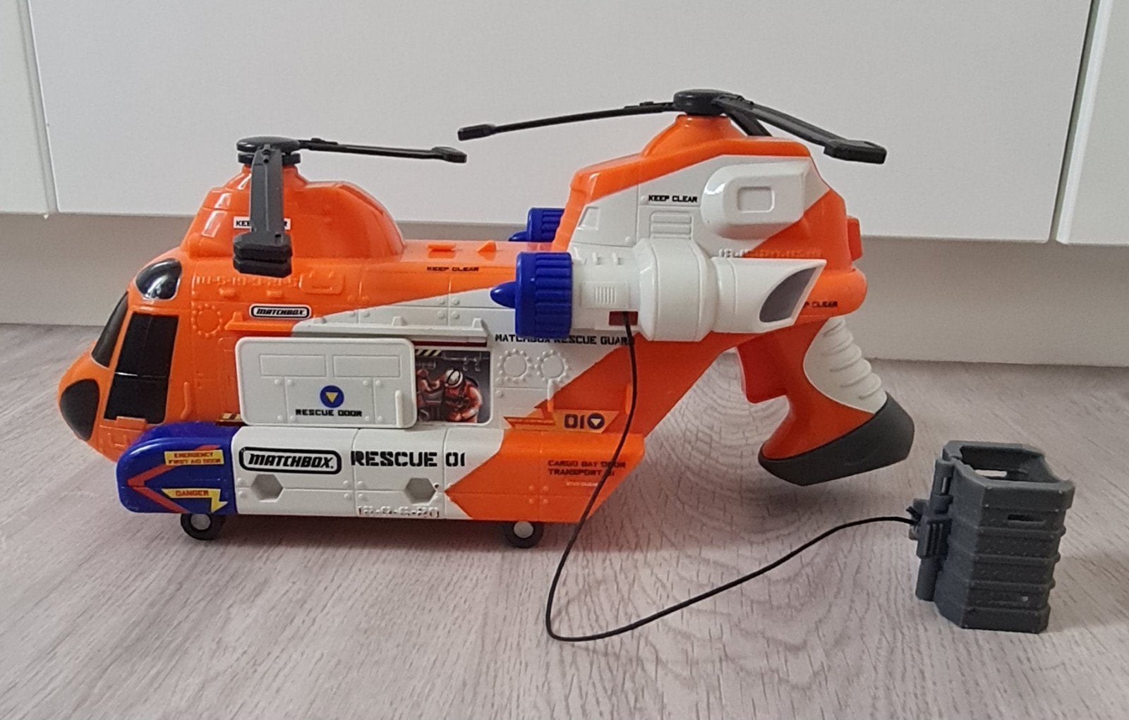Matchbox Rescue 01 Helikopter Speelgoed, Hobby en Vrije tijd, Modelbouw | Vliegtuigen en Helikopters, Overige merken, Gebruikt