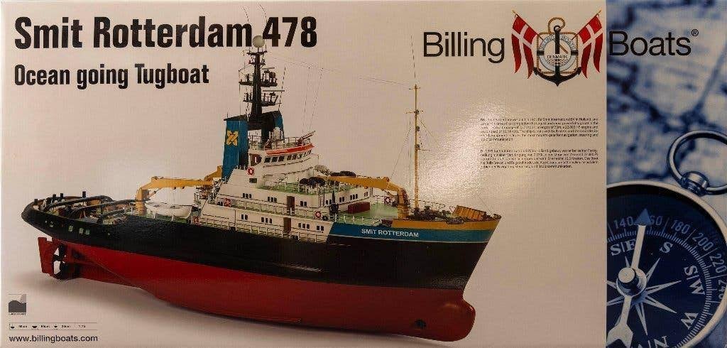Smit Rotterdam bouwdoos Billing boats, Hobby en Vrije tijd, Modelbouw | Boten en Schepen, Ophalen, Nieuw