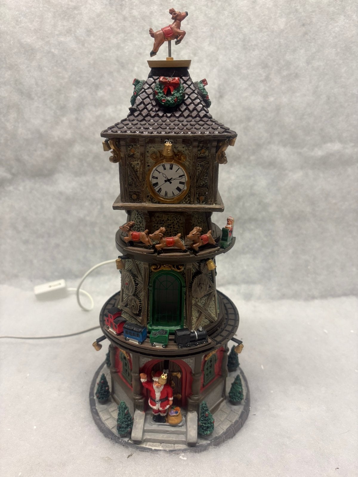 Lemax Christmas Clock Tower, Diversen, L, Zo goed als nieuw, L, L