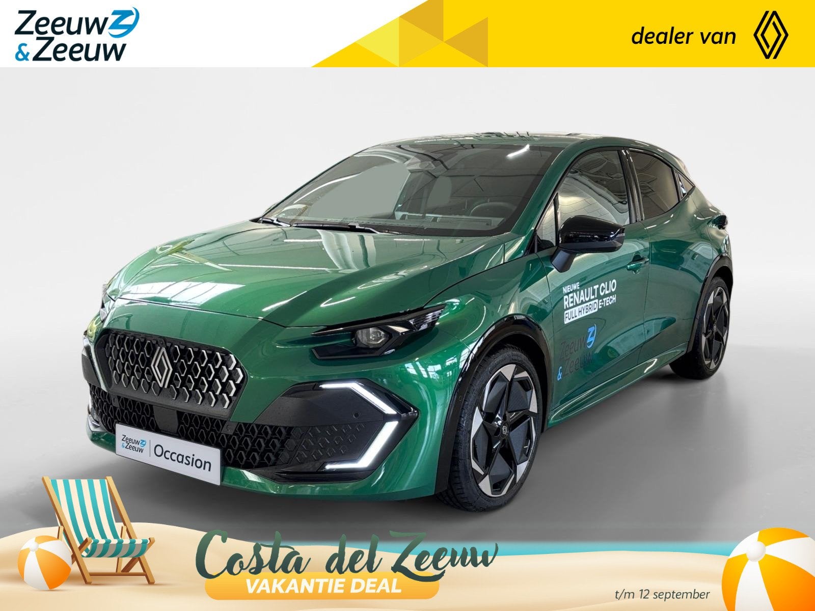 Renault Clio 1.8 Hybrid 160 techno AUTOMAAT NAVI AIRCO CAMER, 12 maanden, Euro 6, 4 cilinders, 1246 kg