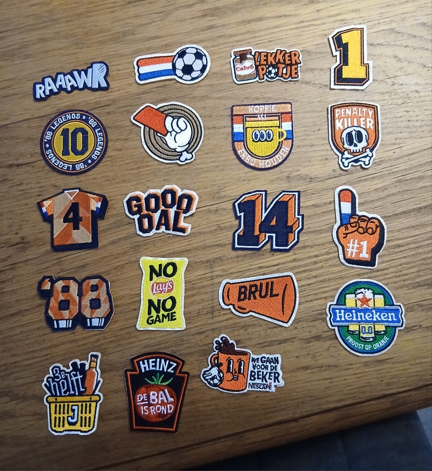 juich jack emblemen (ruilen), Ophalen of Verzenden, Plaatje
