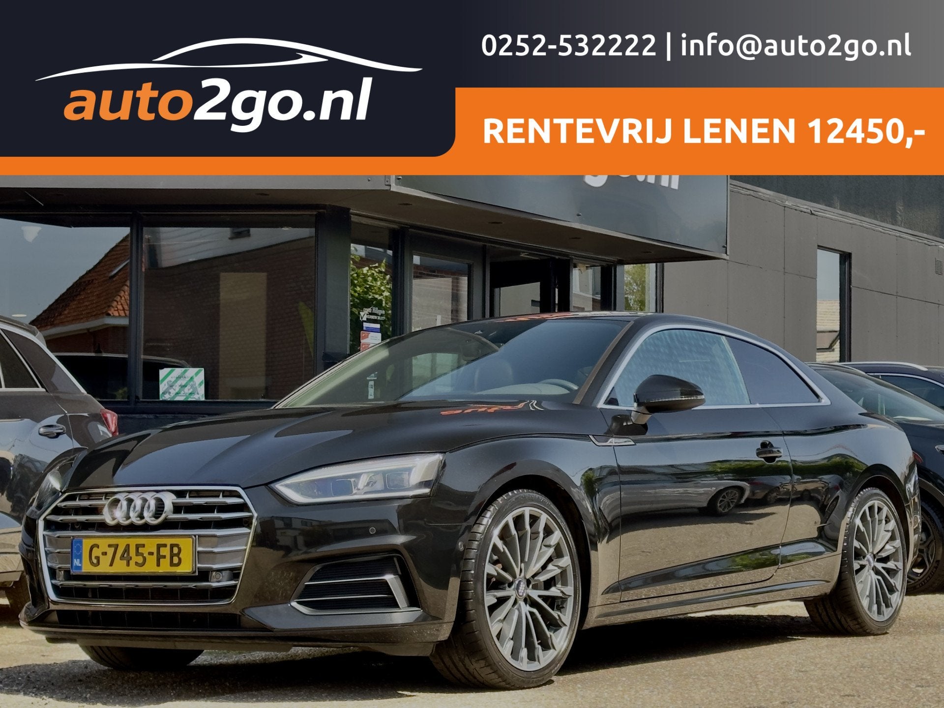 Audi A5 Coupé 2.0 TDI ZOMERACTIE! BETAAL NU 50% 12450 DE RE, Auto's, Audi, Gebruikt, 4 stoelen, 1465 kg, Diesel