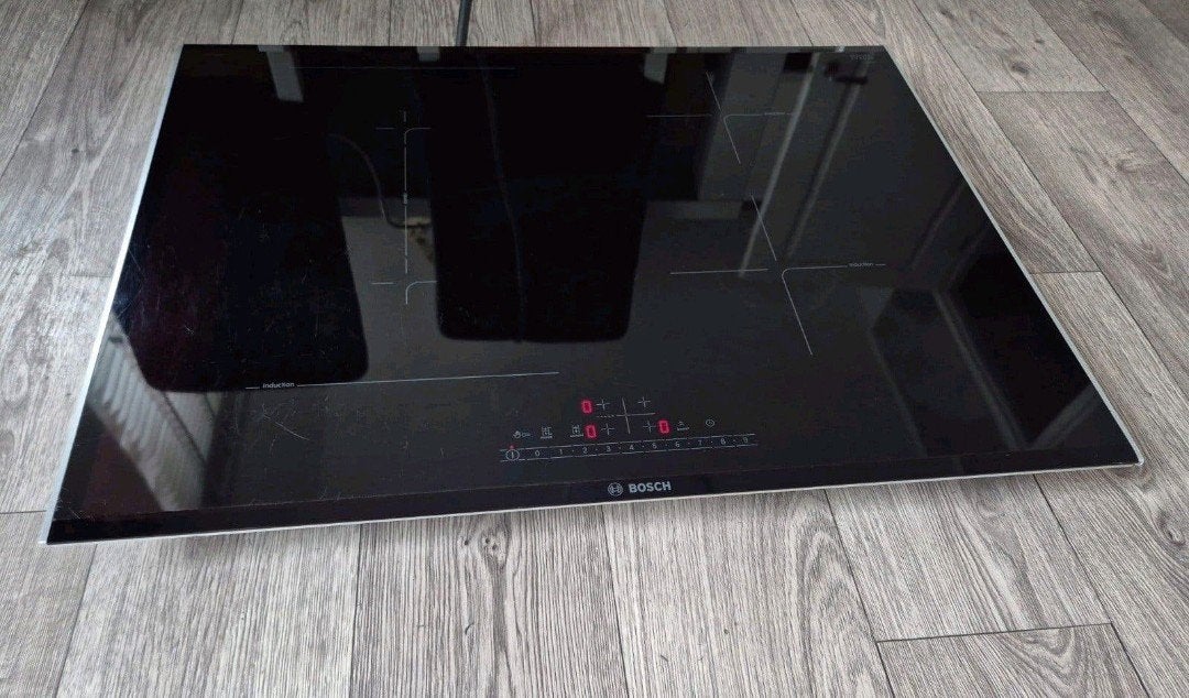 BOSCH PVS775FB5E inductie kookplaat 70CM met boosterfunctie, Ophalen, 4 kookzones, Energieklasse A of zuiniger, Inbouw
