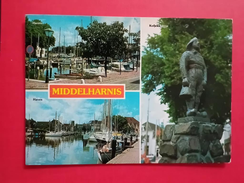 Ansichtkaart Middelharnis, Ophalen of Verzenden