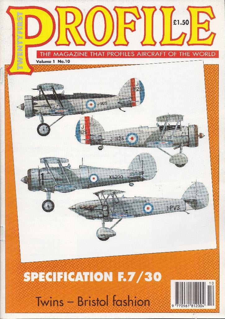 Specification F.7/30 Twins - Bristol fashion, Ophalen of Verzenden, Tweede Wereldoorlog, Gelezen, Luchtmacht