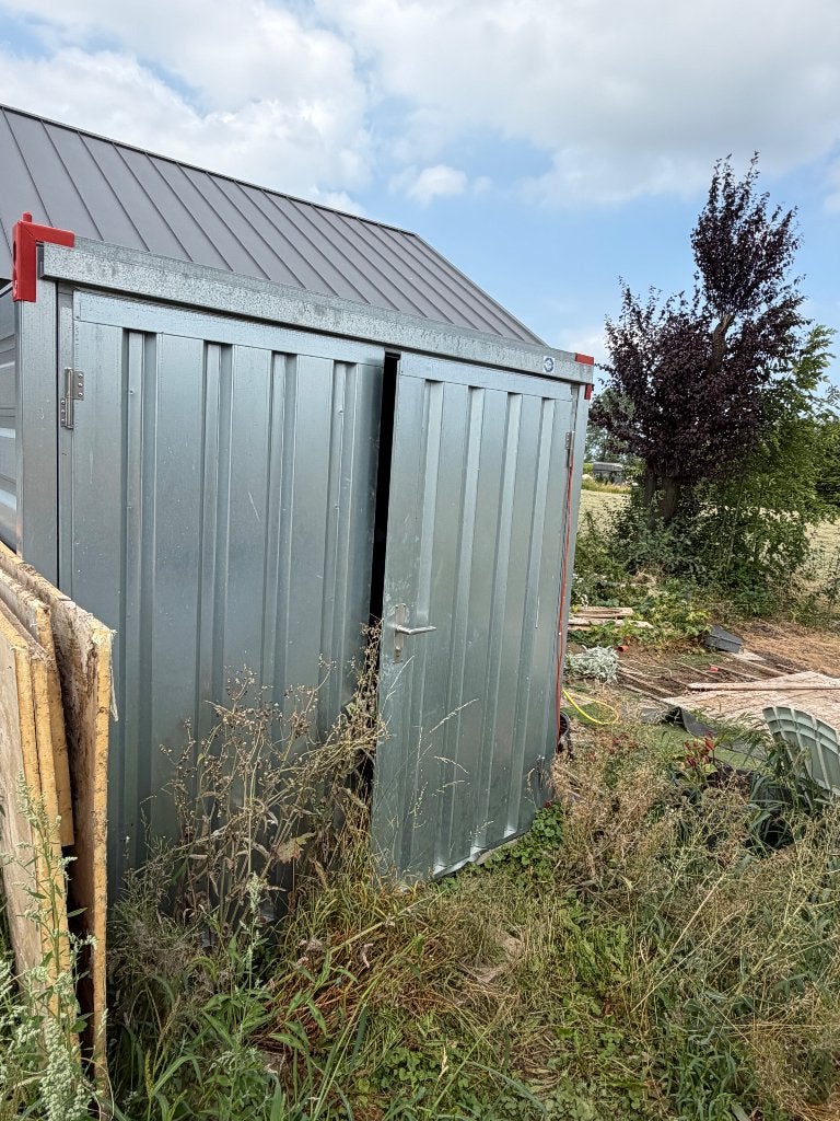 Opslag container demontabel, Ophalen