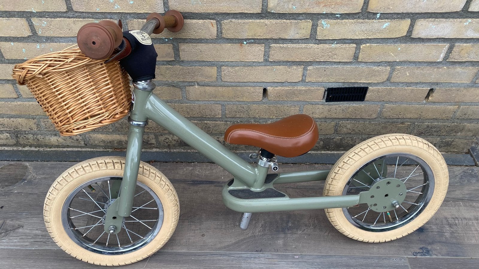 Trybike groen, Ophalen, Zo goed als nieuw, Minder dan 16 inch