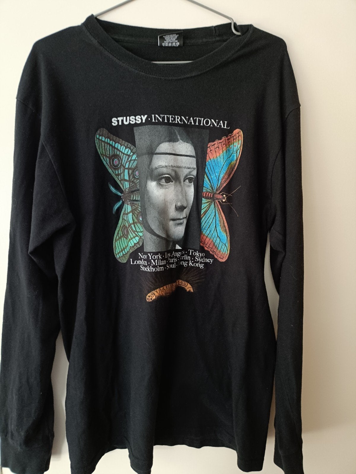 Shirt merk stüssy maat M, Maat 48/50 (M), Zwart, Ophalen of Verzenden, Stüssy