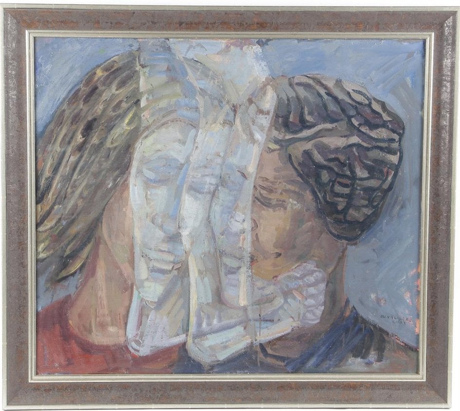 Schilderij inclusief lijst van Elly Kuipers, Ophalen