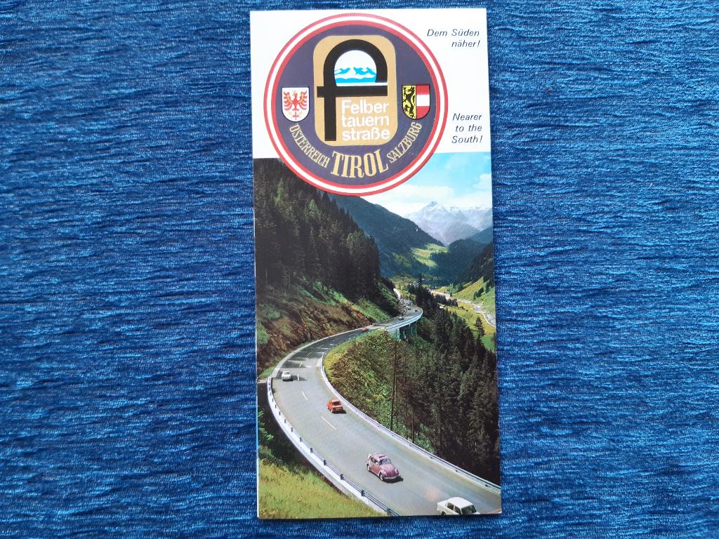 Brochure Folder 1970 1x Oostenrijk Tirol FelbertauernStrasse, Boeken, Reisgidsen, Europa, Ophalen of Verzenden, Brochure, Gelezen