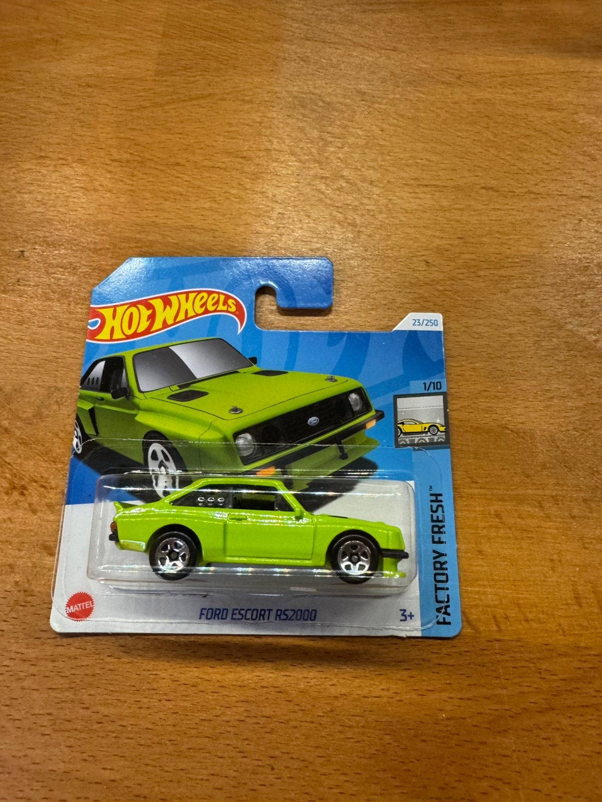 Hotwheels Ford Escort RS2000, Ophalen of Verzenden, Zo goed als nieuw, Auto