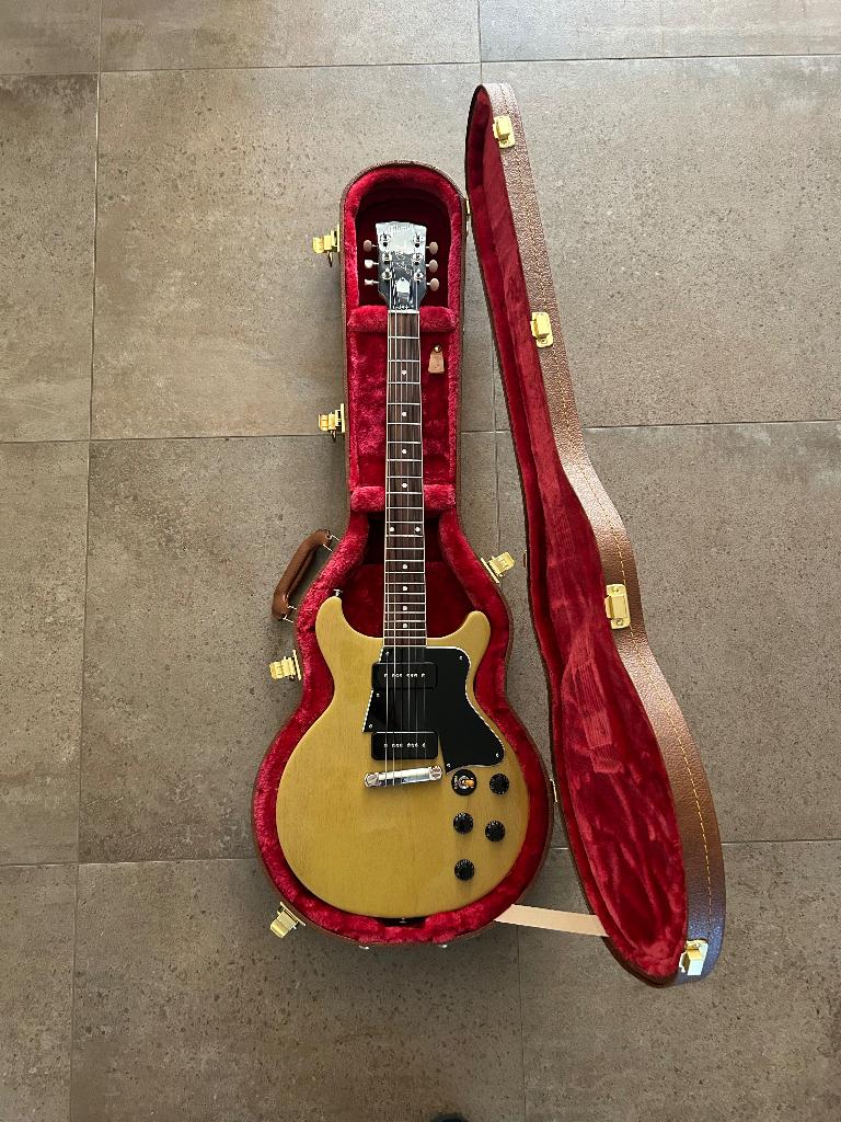 Gibson les Paul special double cut tv yellow, Muziek en Instrumenten, Snaarinstrumenten | Gitaren | Elektrisch, Ophalen, Zo goed als nieuw