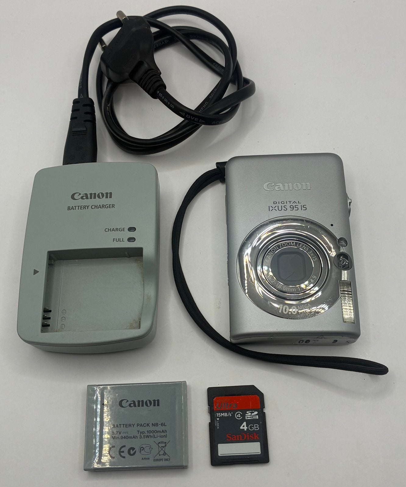 Canon IXUS 95 IS - compact camera, Audio, Tv en Foto, Fotocamera's Digitaal, Ophalen of Verzenden, Zo goed als nieuw, Canon