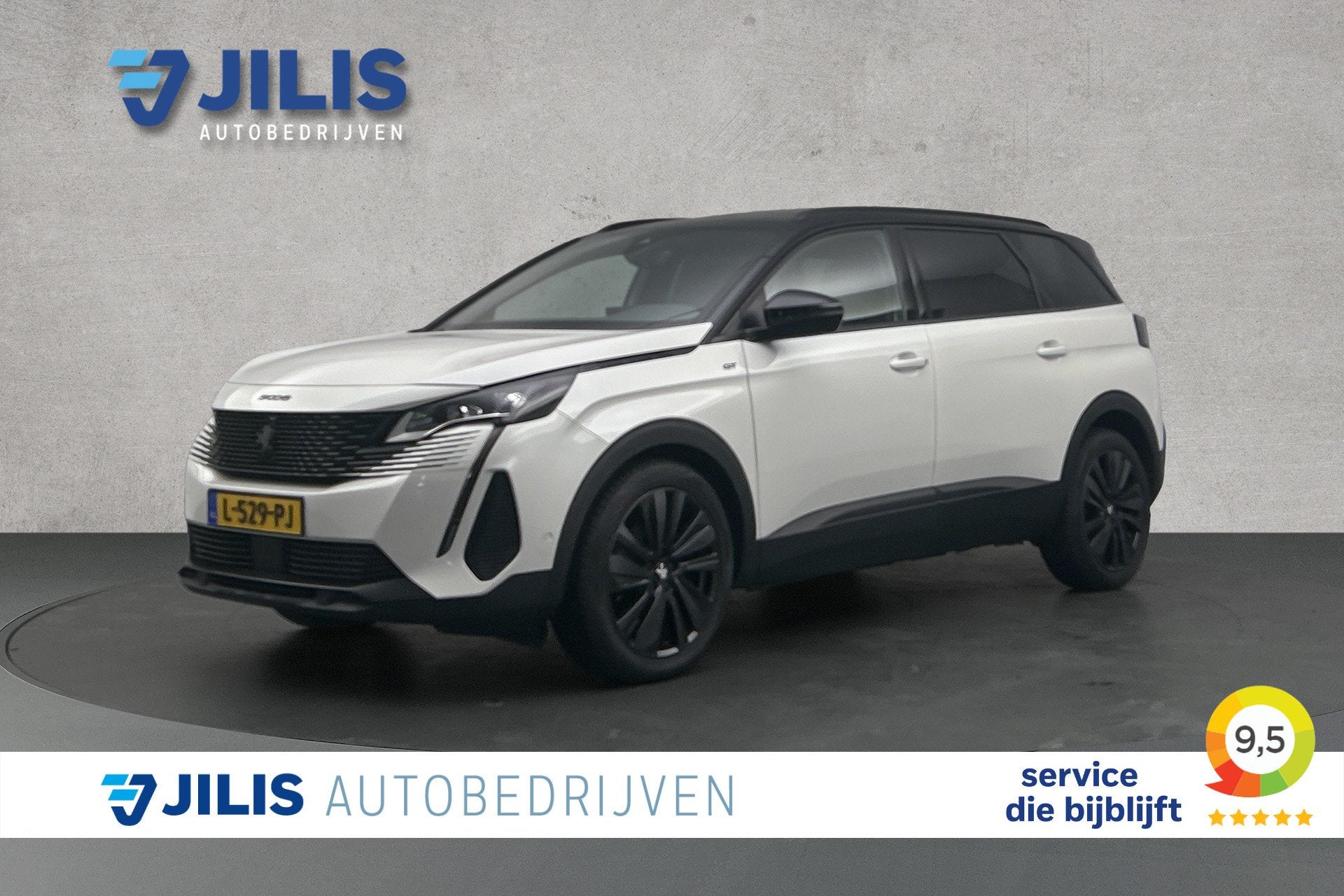Peugeot 5008 1.2 PureTech Blue Lease GT | Panoramadak | Half, Auto's, Peugeot, Bedrijf, Te koop, ABS, Achteruitrijcamera, Adaptive Cruise Control