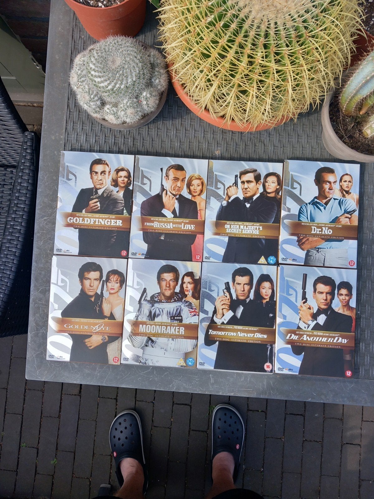 James Bond Ultimate Edition DVD Collectie (8 films), Cd's en Dvd's, Nederlands, Ophalen of Verzenden, Inclusief doosje, Vanaf 12 jaar
