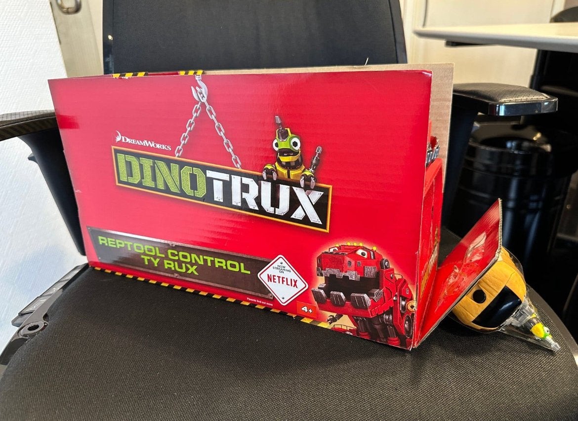 NIEUW! Dinotrux Reptool Control Ty Rux - Afhalen Nijmegen, Ophalen, Nieuw, Jongen of Meisje