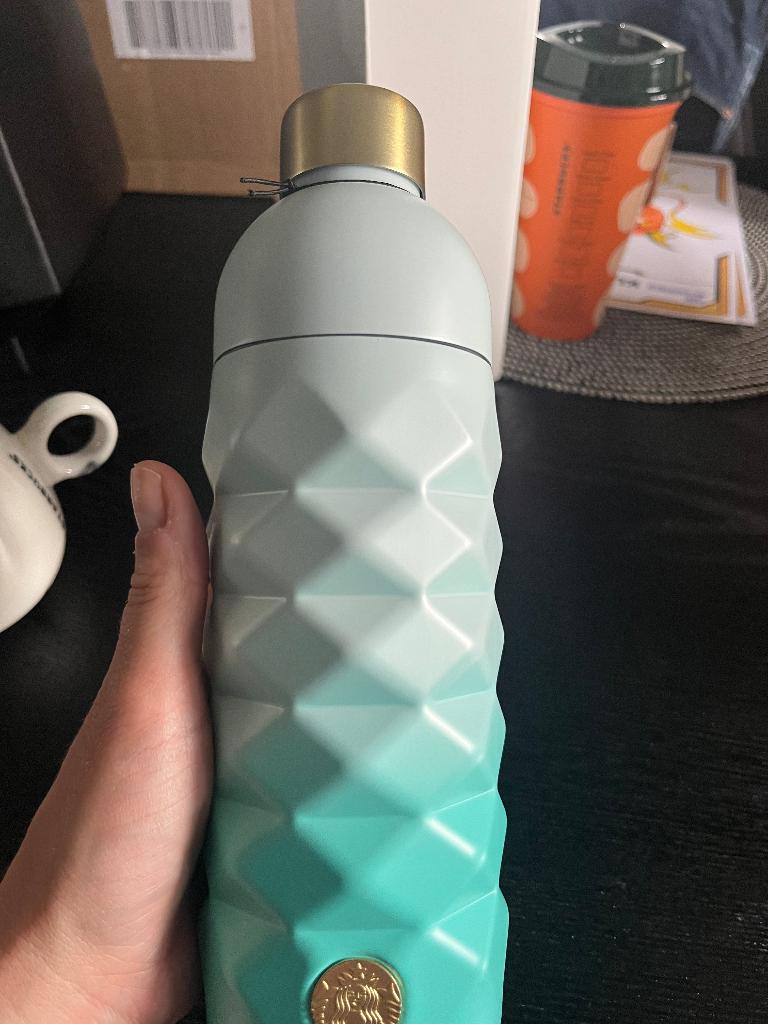 Starbucks water bottle nieuw, Glas of Glazen, Nieuw, Ophalen of Verzenden, Glas