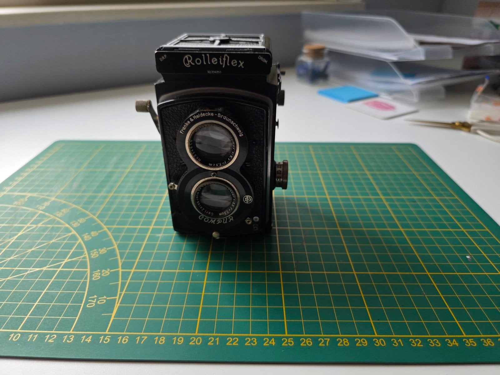 Rolleiflex Compur, Ophalen of Verzenden, Gebruikt, Spiegelreflex, Overige Merken