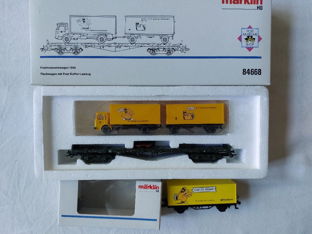 Marklin wagon, Wisselstroom, Wagon, Ophalen of Verzenden, Zo goed als nieuw