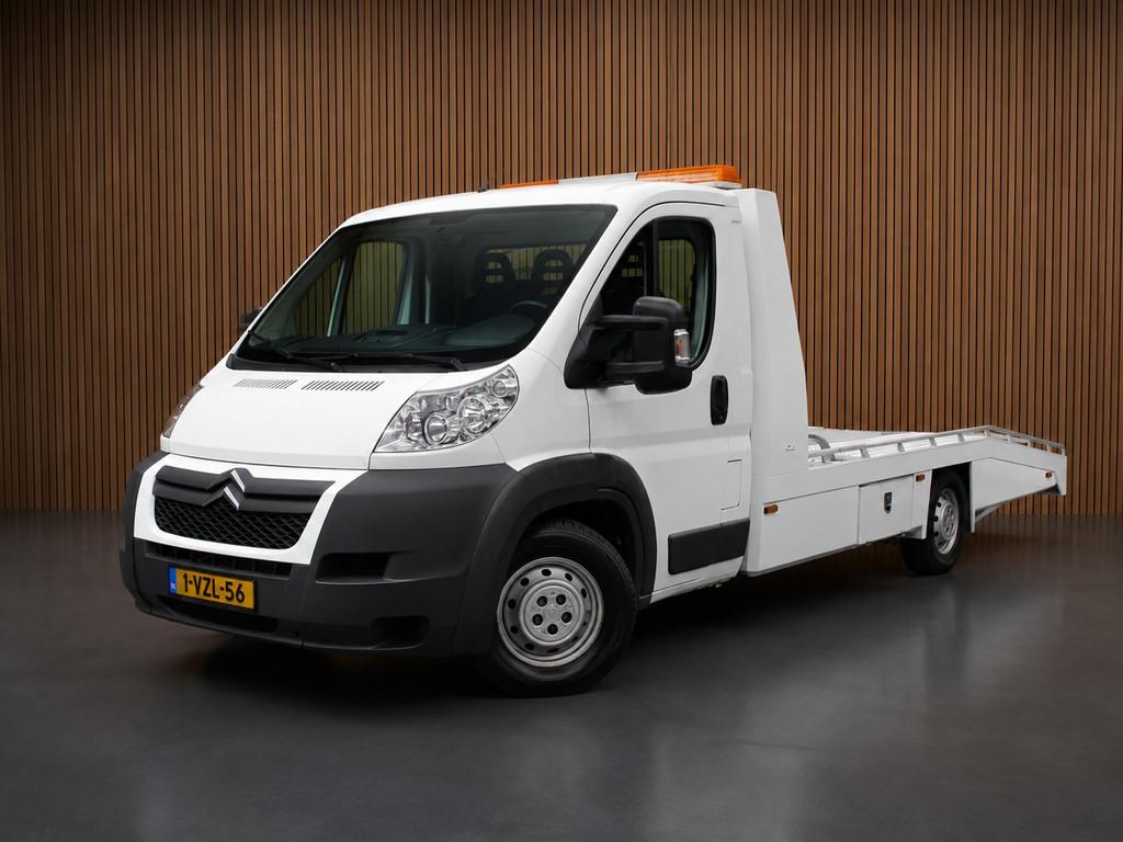 Citroën Jumper 35 2.2 HDI L3 Zwaar | 2012 Tijhof oprijwagen, Auto's, Bestelauto's, Voorwielaandrijving, Euro 5, Stof, Gebruikt