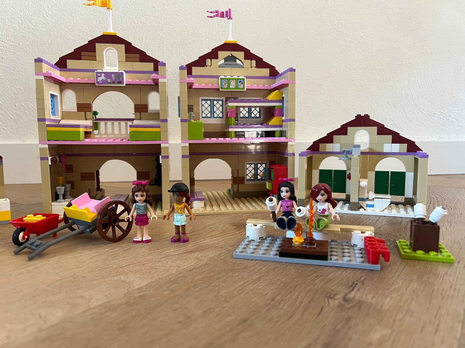 Lego paardenkamp / manege 3185, Kinderen en Baby's, Speelgoed | Duplo en Lego, Ophalen, Zo goed als nieuw