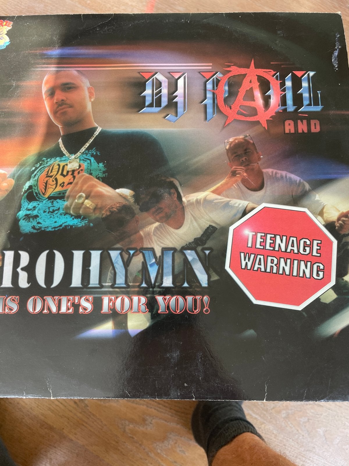 DJ Paul & Teenage Warning - Brohymn / Rockin' Beats, Gebruikt, Hardcore, Ophalen of Verzenden, EP