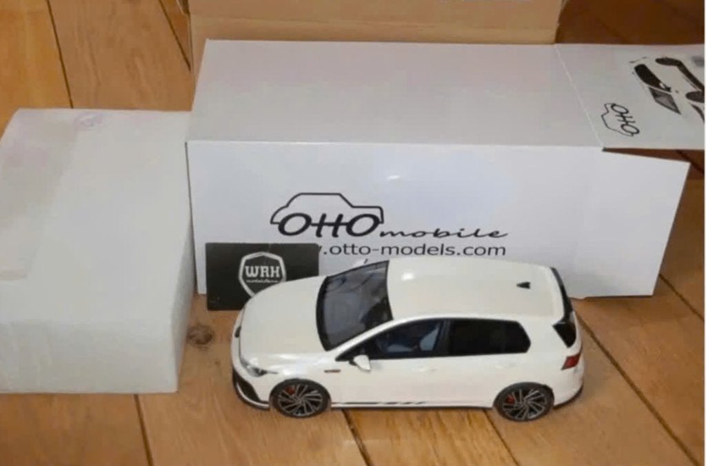 1:18 VOLKSWAGEN GOLF 8 GTI CLUBSPORT Otto mobile OT986 WRH, Verzenden, Zo goed als nieuw, Auto, OttOMobile