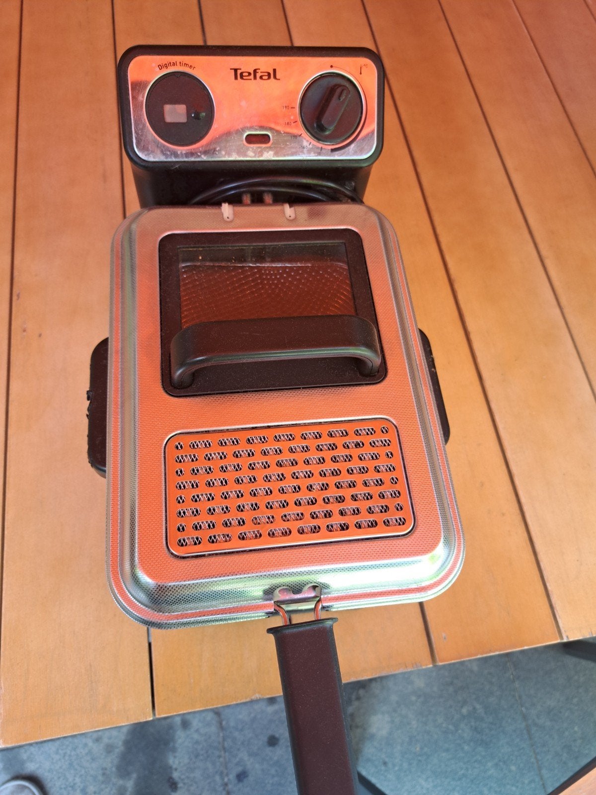 Tefal Friteuse - Compact en Handig, 2 tot 3 liter, Ophalen, Gebruikt, Uitneembare binnenpan