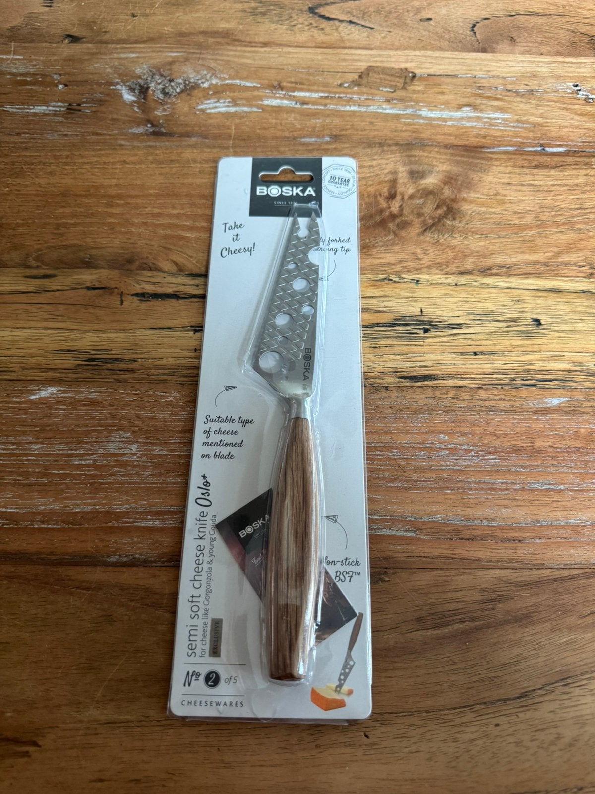 Boska Kaasmes Oslo+ Nieuw, Ophalen of Verzenden, Nieuw, Hout, Los bestek