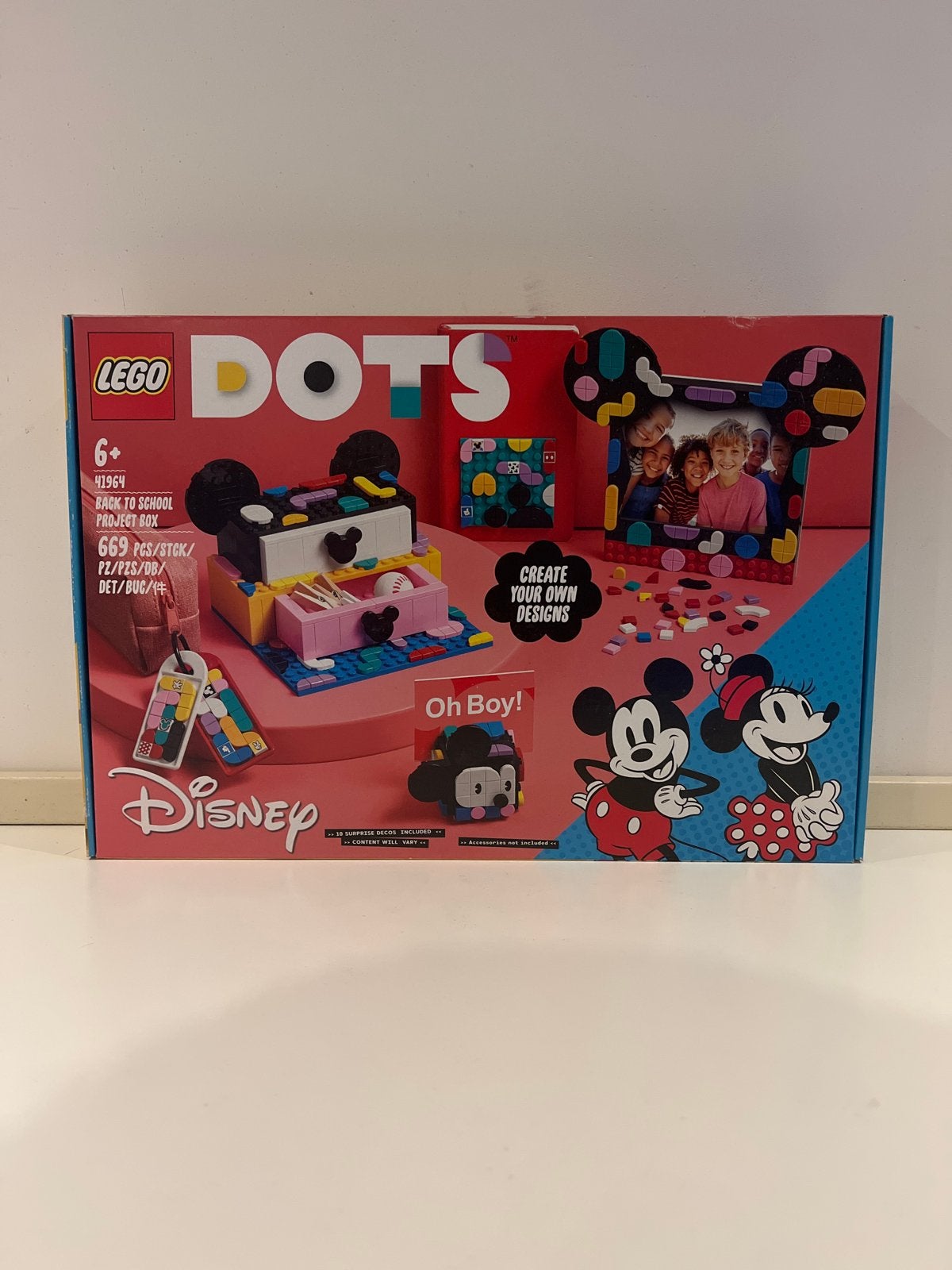 LEGO DOTS Disney Mickey Mouse & Minnie Mouse Project Box, Ophalen of Verzenden, Nieuw, Overige merken