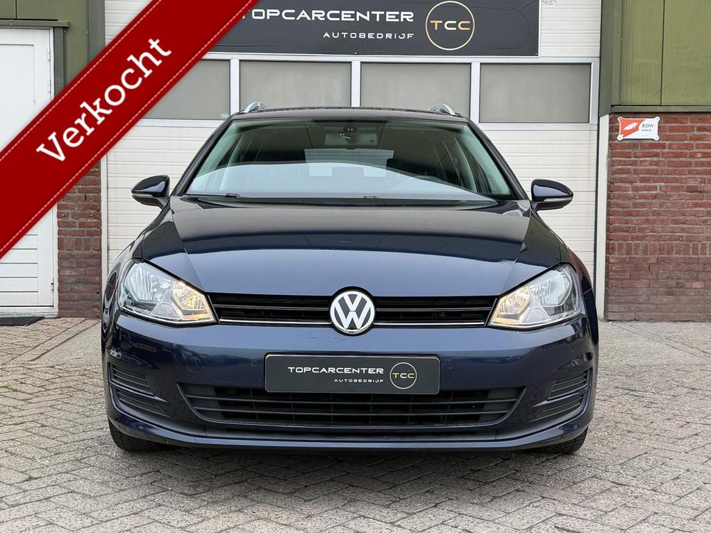 Volkswagen Golf Variant 1.4TSI/AIRCO/PARKS/TREKH/LM.VELG/APK, Auto's, Euro 5, Gebruikt, 4 cilinders, Blauw