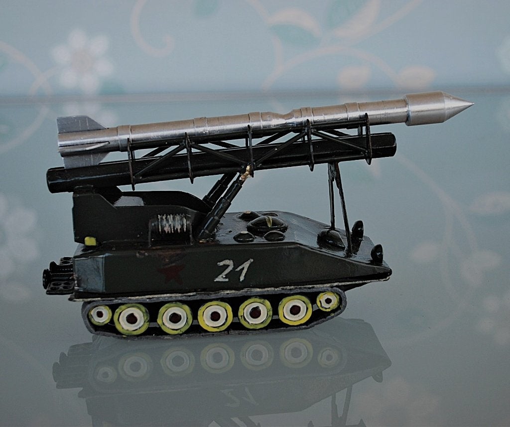 Tank 2K6 Luna met Nucleair Raket 3R10 raket 1960-1964, Ophalen of Verzenden