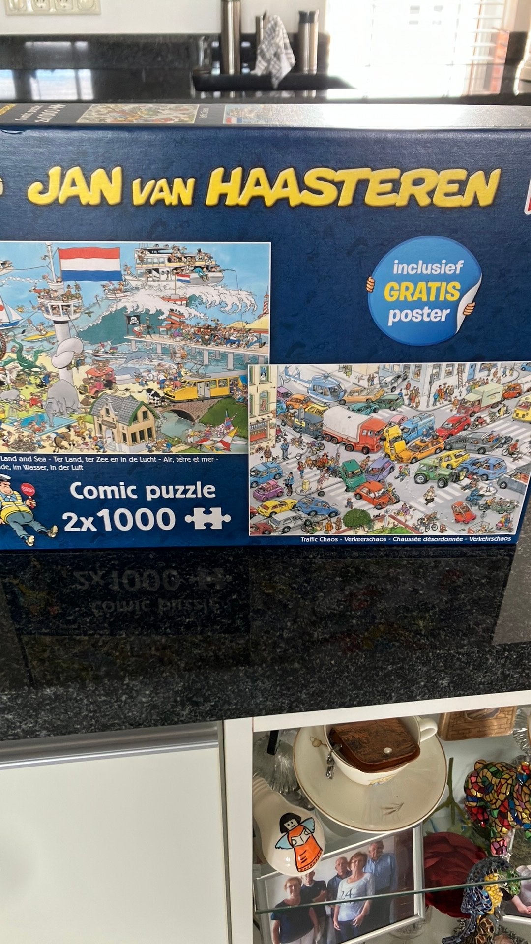 Jvh puzzel 2x1000 stukjes compleet, Hobby en Vrije tijd, Denksport en Puzzels, Ophalen of Verzenden, 500 t/m 1500 stukjes, Zo goed als nieuw