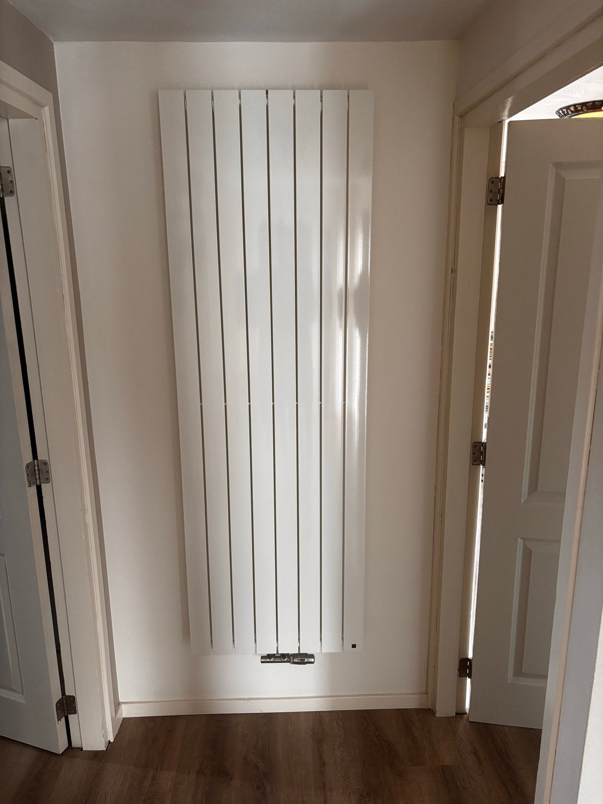 2* Plieger Cavallino Retto Designradiator 1800x602mm wit, Ophalen, Radiator, Nieuw, 60 tot 150 cm