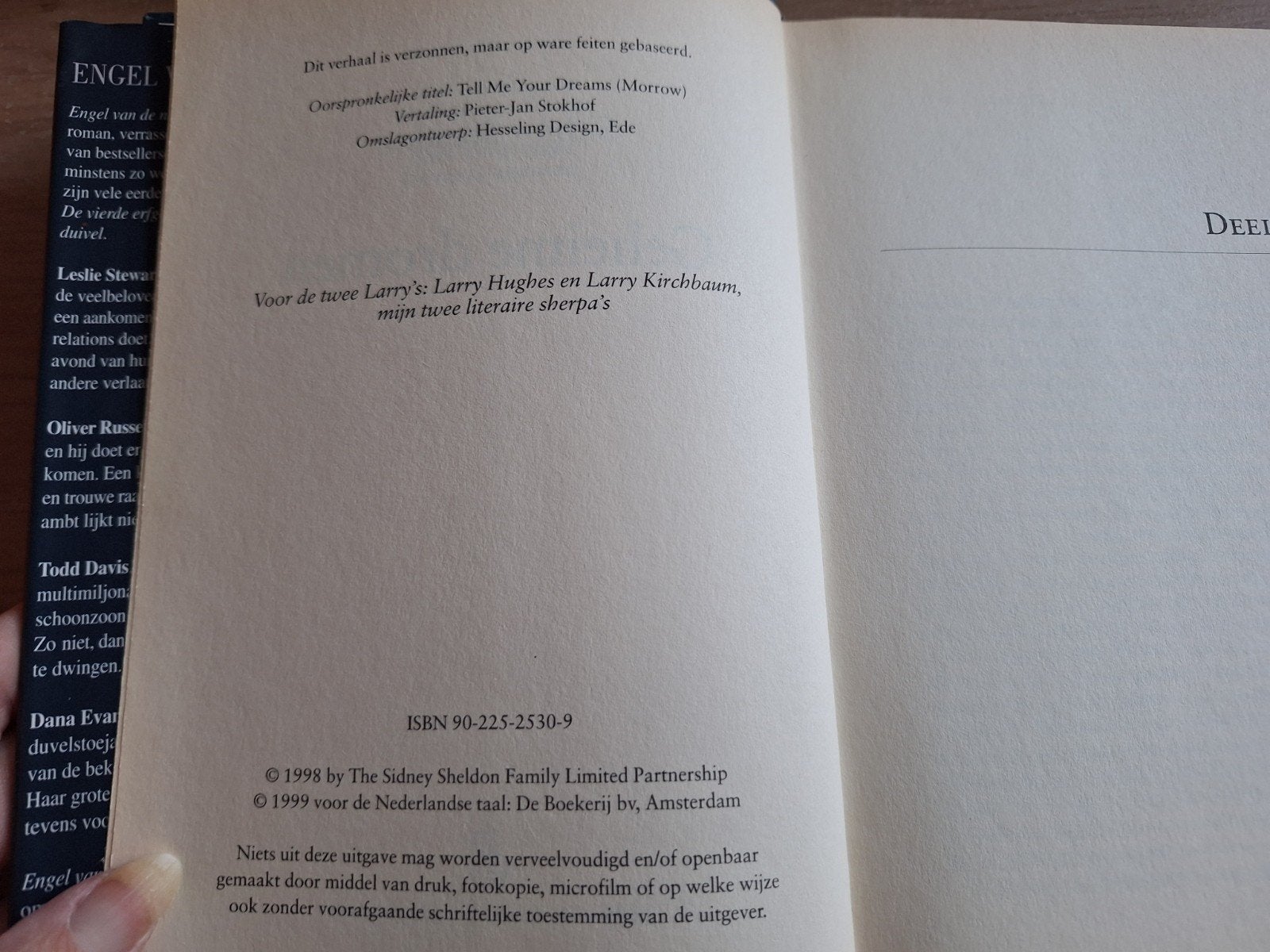 Sidney Sheldon - Geheime dromen, Boeken, Noord-Brabant, Sidney Sheldon, Ophalen of Verzenden, Zo goed als nieuw