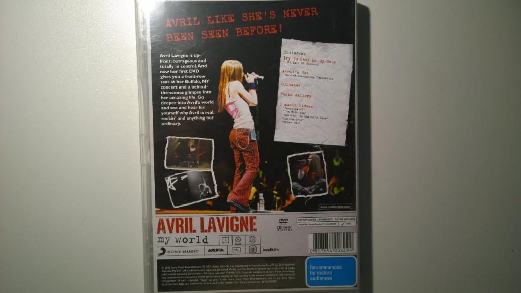 Avril Lavigne - My World (DVD), Alle leeftijden, Ophalen of Verzenden, Zo goed als nieuw, Muziek en Concerten