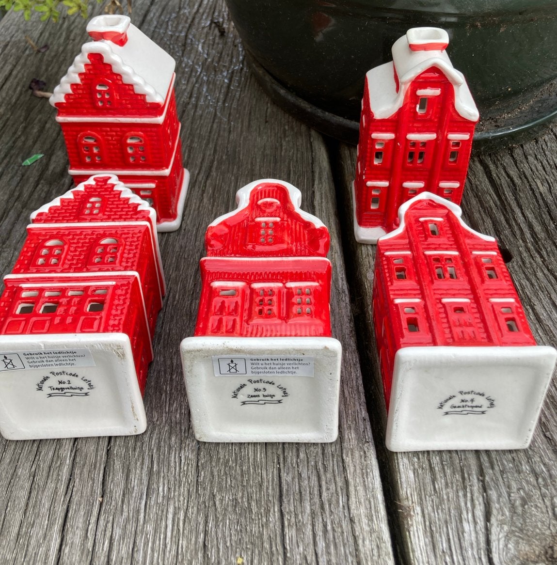 Postcodeloterij huisjes - nummer 2,3 en 4 €2,50 per stuk, Ophalen of Verzenden, Gebruikt