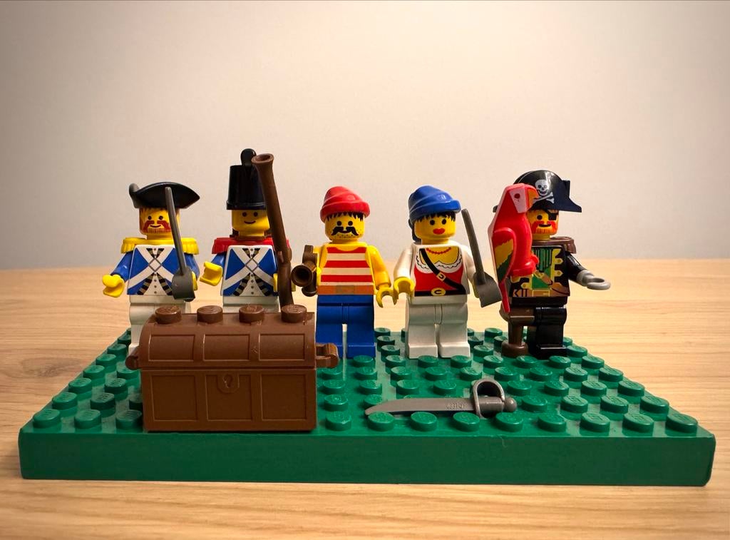 Lego set 6251 Pirate Mini Figures (Sea Mates), Compleet, Lego, Zo goed als nieuw, Complete set