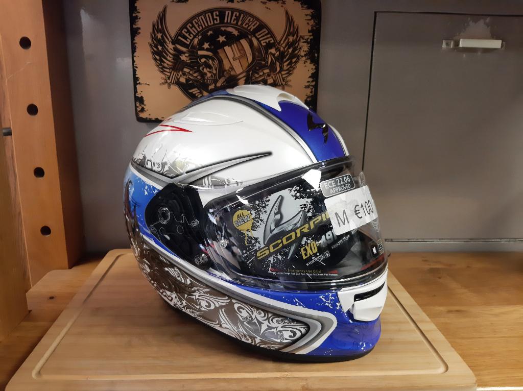 Scorpion exo 491 Run motor helm maat M scooter helm nieuw, M, Pascalstraat 6 1704 RD Heerhugowaard, Dames, Ophalen of Verzenden